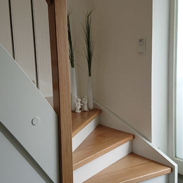 Tischlerei Suchfort aus Göttingen - Treppe mit Stauraum