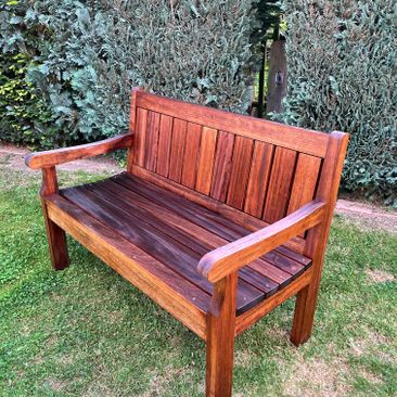  - Gartenbank Teakholz